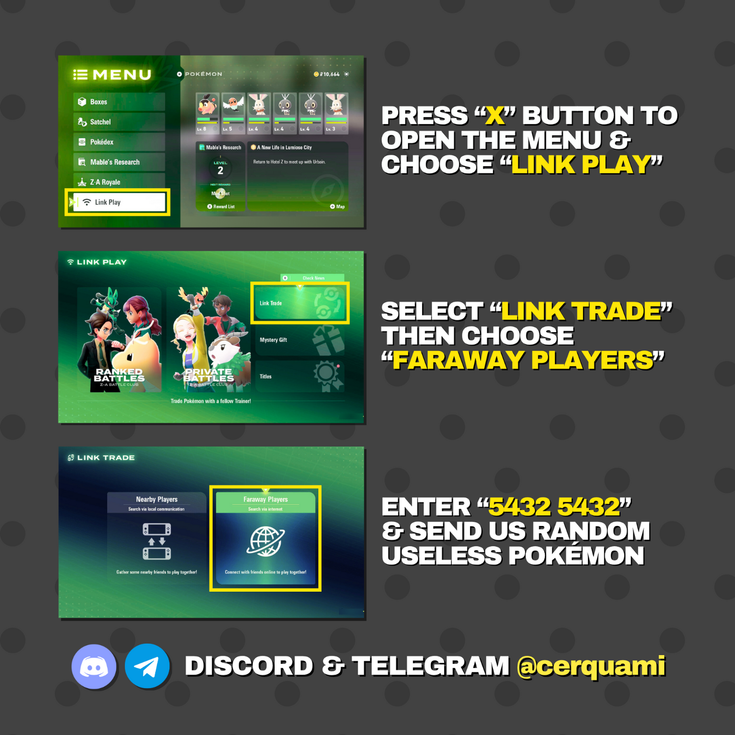 Any Pokémon Shiny or Non Legends Z-A ✨ 6 IV  Battle Ready Legit Custom ZA Z A