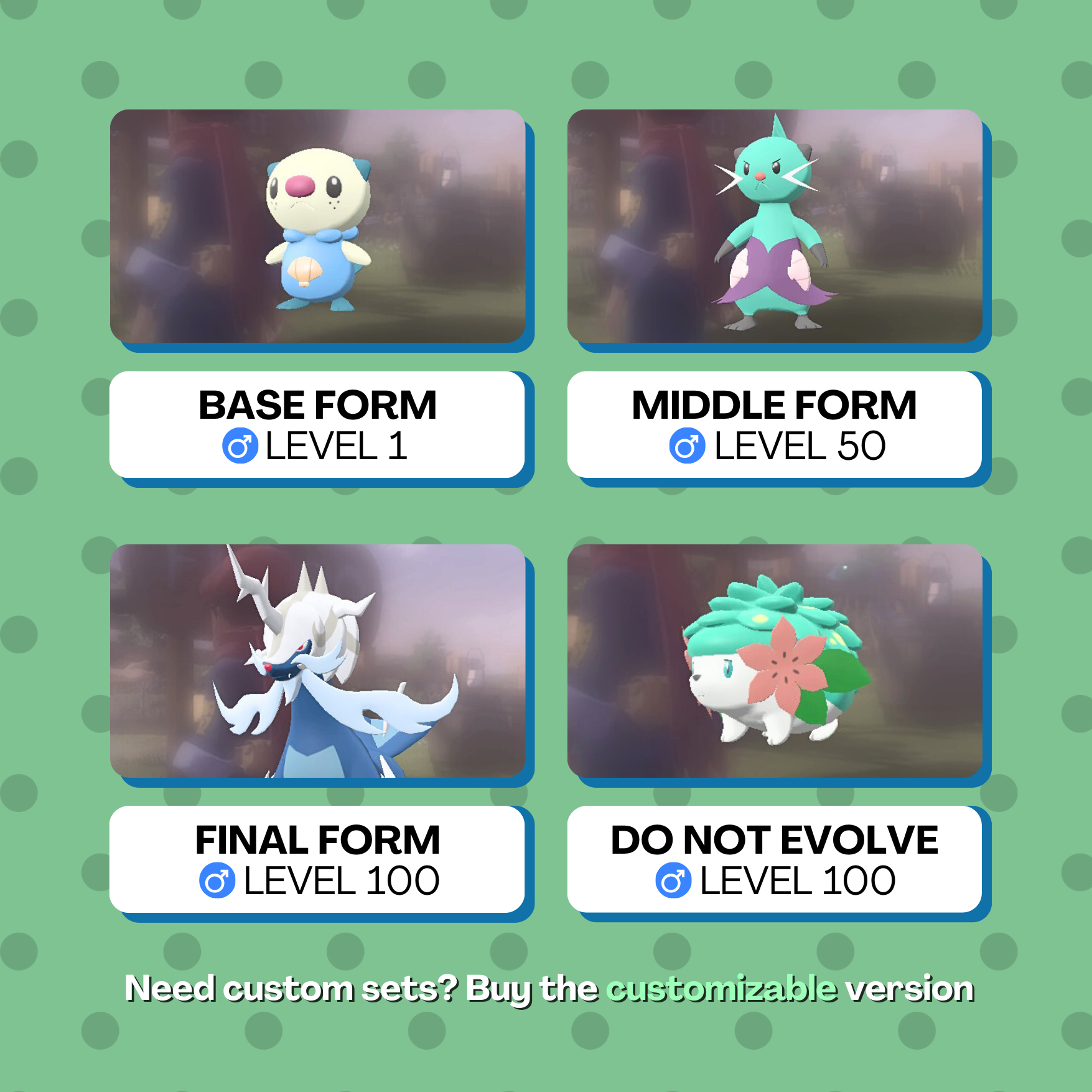 Any Shiny Pokémon from Legends Pokémon Arceus 6 IV Max Effort Custom OT Name Gender Level Nature Customizable Legal Legit by Il mio negozio | Shiny Living Dex