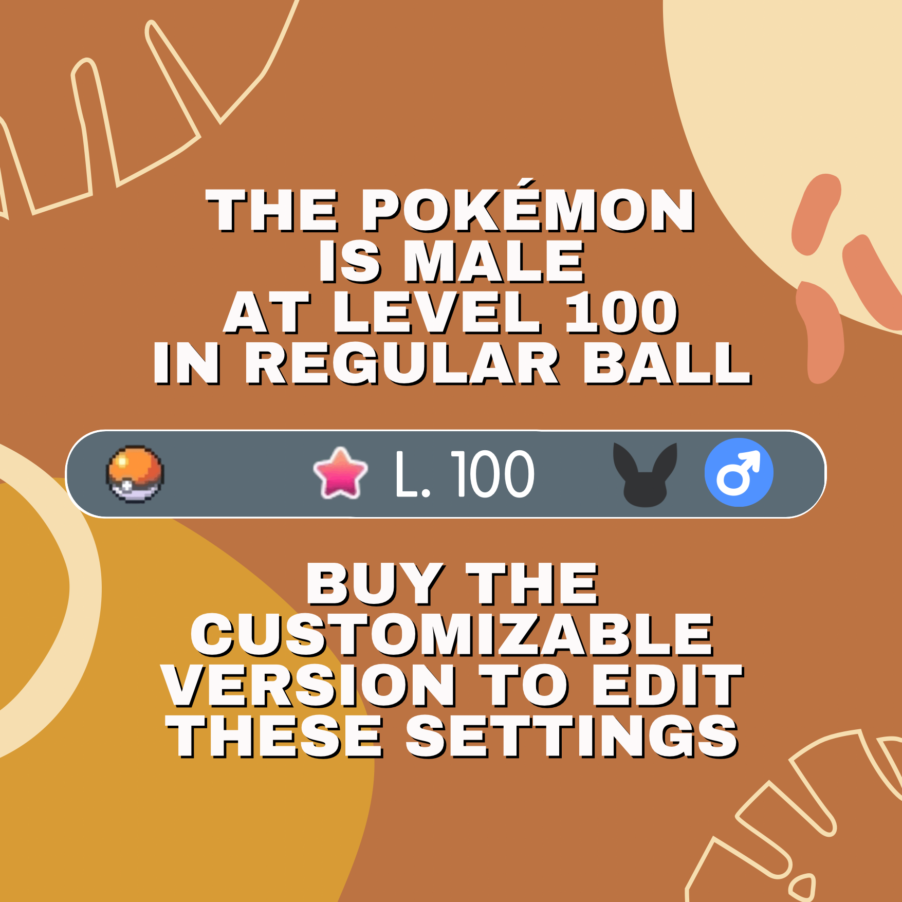 Arcanine Shiny ✨ or Non Shiny Pokémon Let's Go Pikachu Eevee Level 100 Competitive Battle Ready 6 IV 100% Legit Legal Customizable Custom OT by Shiny Living Dex | Shiny Living Dex