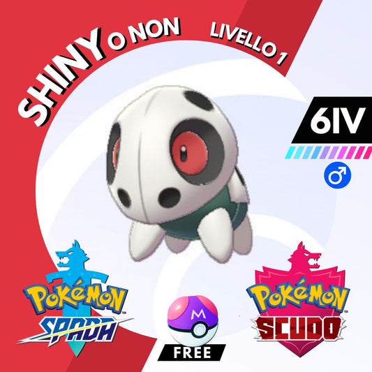 Aron Shiny o Non 6 IV e Master Ball Legit Pokemon Spada Scudo Sword Shield