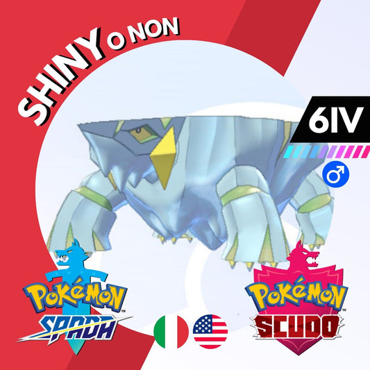 Avalugg Shiny o Non 6 IV Competitivo Legit Pokemon Spada Scudo Sword Shield