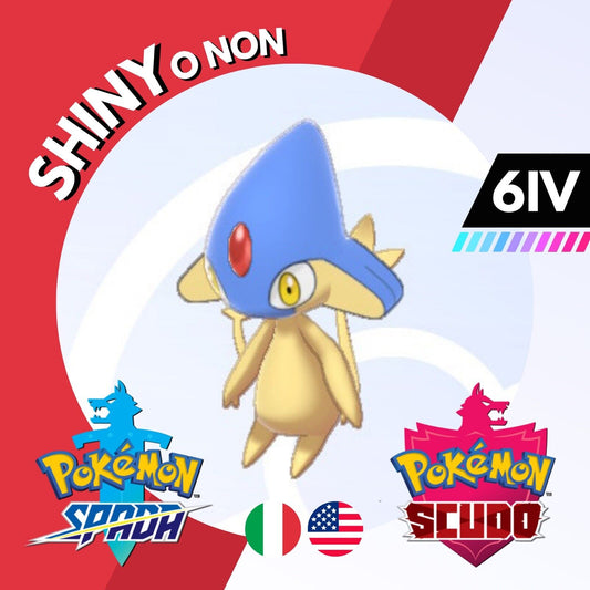 Azelf Shiny o Non 6 IV Competitivo Legit Pokemon Spada Scudo Sword Shield