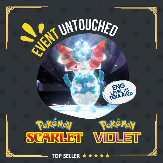 Azumarill Tera Worthy Event December 2024 Untouched IV Pokémon Scarlet Violet