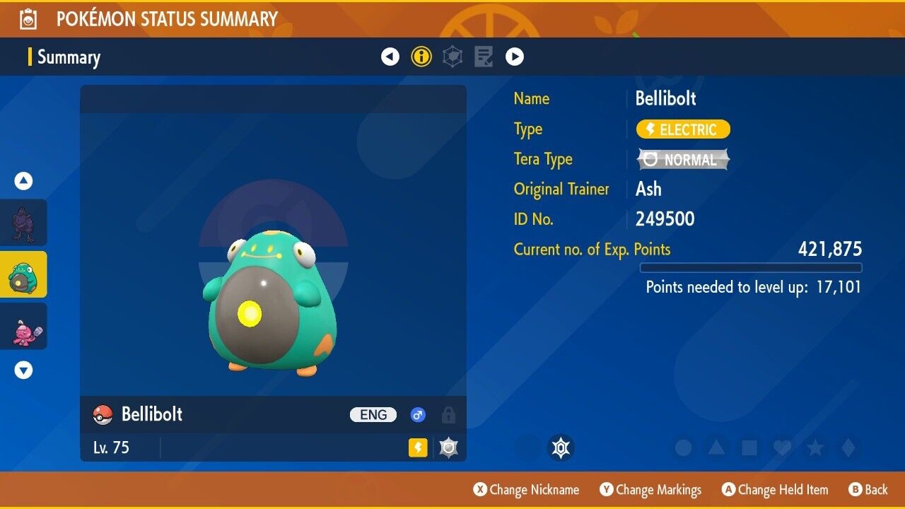 Bellibolt Tera Raid Worthy Event November 2024 Untouched Pokémon Scarlet Violet