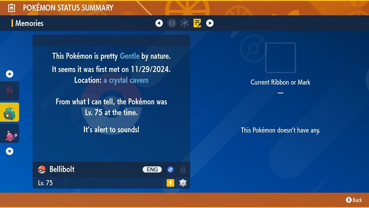 Bellibolt Tera Raid Worthy Event November 2024 Untouched Pokémon Scarlet Violet