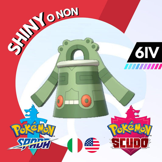 Bronzong Shiny o Non 6 IV Competitivo Legit Pokemon Spada Scudo Sword Shield