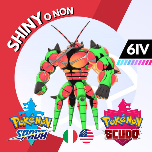 Buzzwole Shiny o Non 6 IV Competitivo Legit Pokemon Spada Scudo Sword Shield