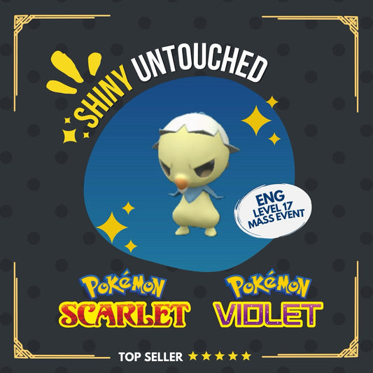 Capsakid Shiny Mass Outbreak July 25 Event Untouched IV Pokémon Scarlet Violet