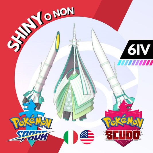 Celesteela Shiny o Non 6 IV Competitivo Legit Pokemon Spada Scudo Sword Shield