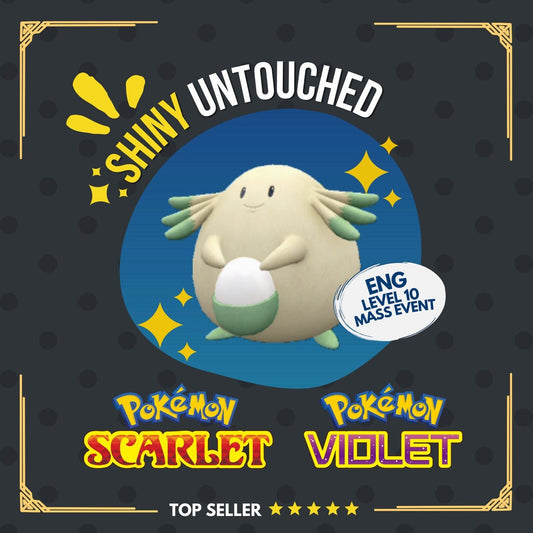 Chansey Shiny Event Mass Outbreaks Level Up  Untouched Pokémon Scarlet Violet