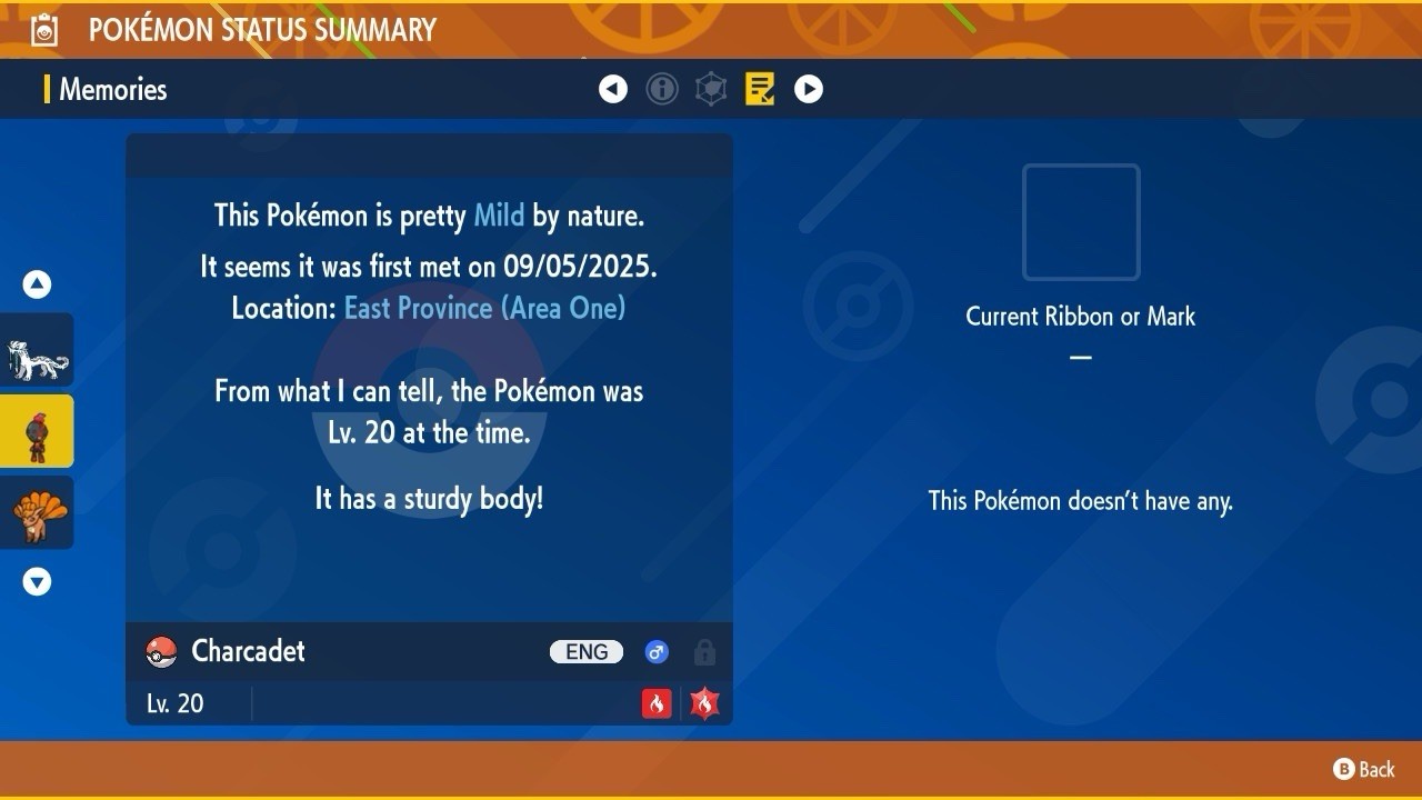 Charcadet Shiny Mass Outbreak August 25 Event Untouched IV Pokémon Scarlet