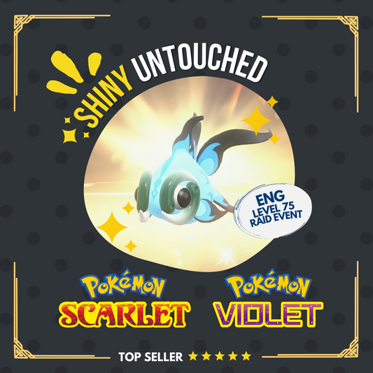 Chi-Yu Shiny Event September 2025 Untouched IV Legit Pokémon Scarlet Violet