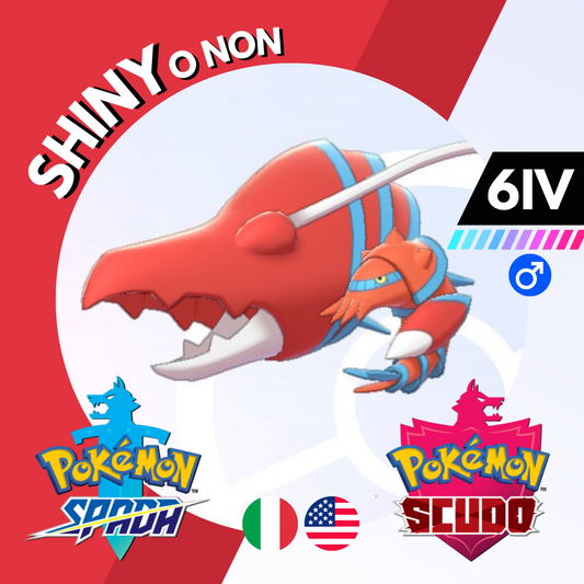 Clawitzer Shiny o Non 6 IV Competitivo Legit Pokemon Spada Scudo Sword Shield