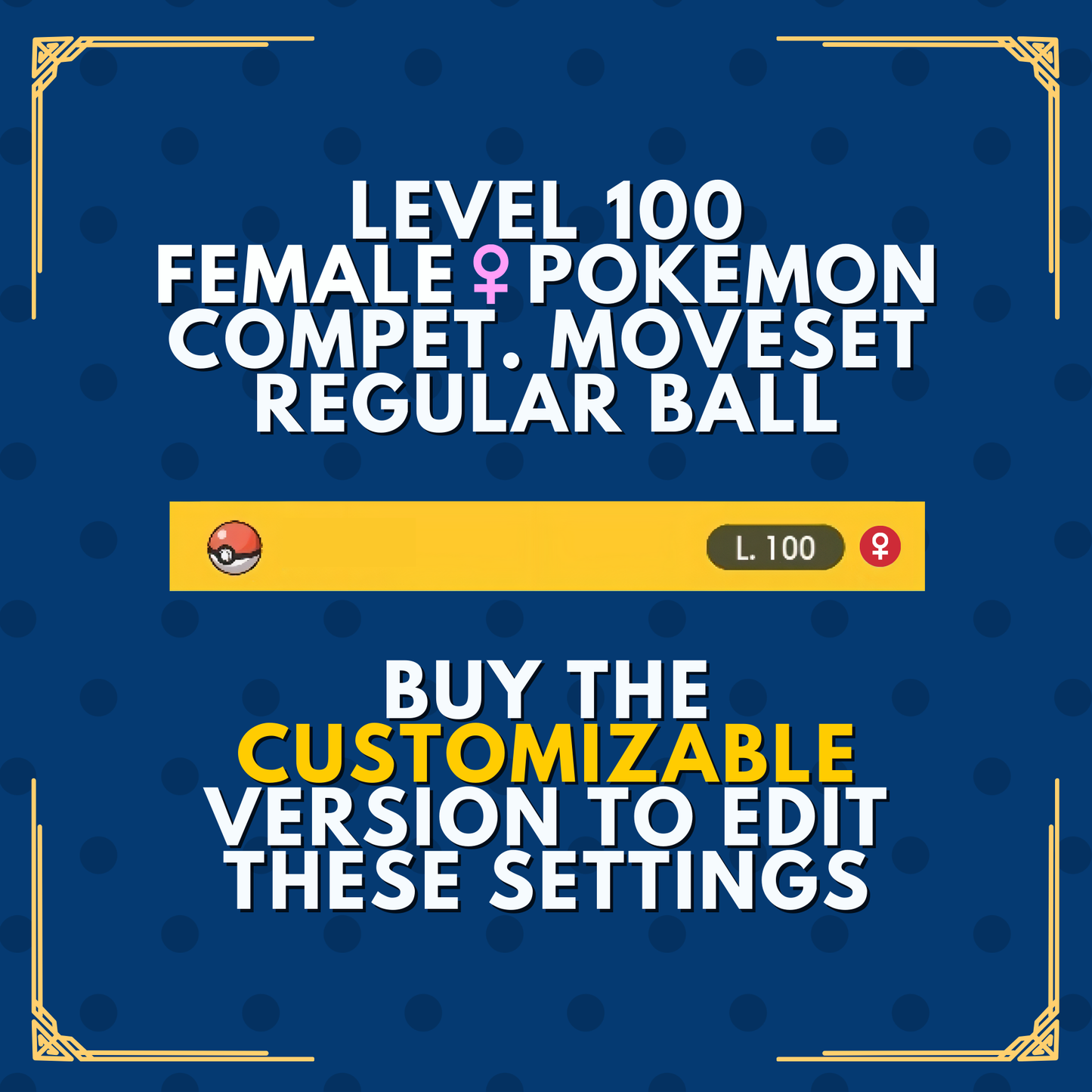 Cresselia Shiny or Non ✨ 6 IV Competitive Customizable Pokémon Scarlet Violet