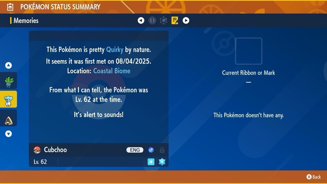 Cubchoo Shiny Mass Outbreak August 25 Event Untouched IV Pokémon Scarlet Violet