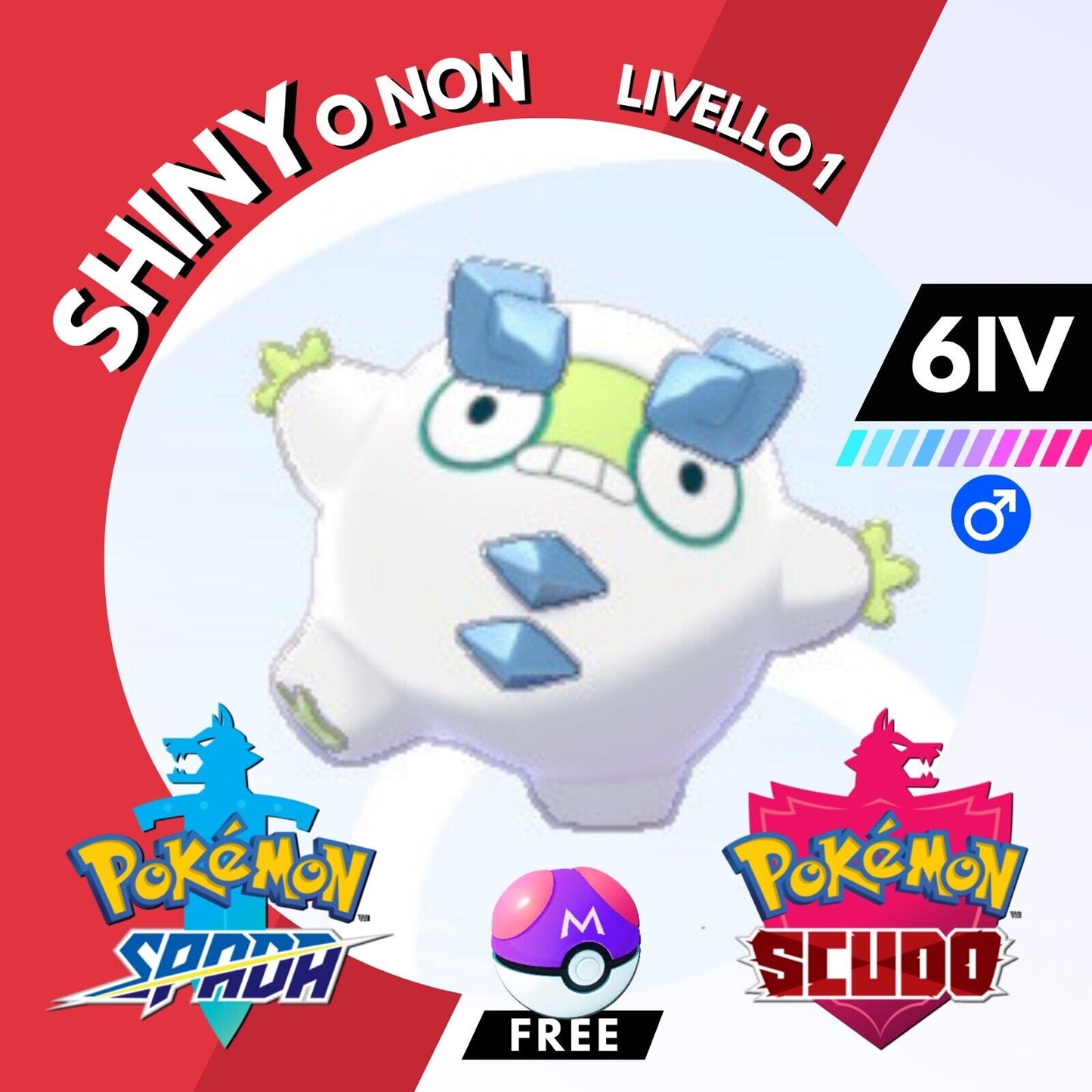 Darumaka Galar Shiny o Non 6 IV e Master Ball Pokemon Spada Scudo Sword Shield