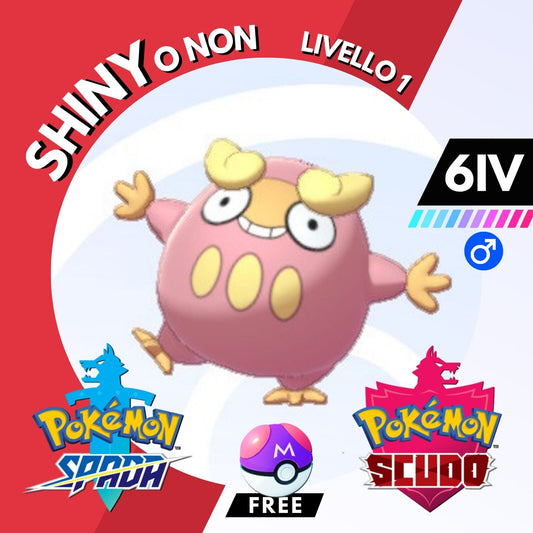 Darumaka Shiny o Non 6 IV e Master Ball Legit Pokemon Spada Scudo Sword Shield