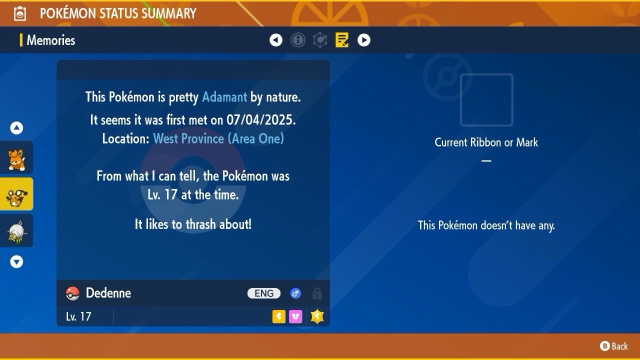 Dedenne Shiny Mass Outbreak July 25 Event Untouched IV Pokémon Scarlet Violet