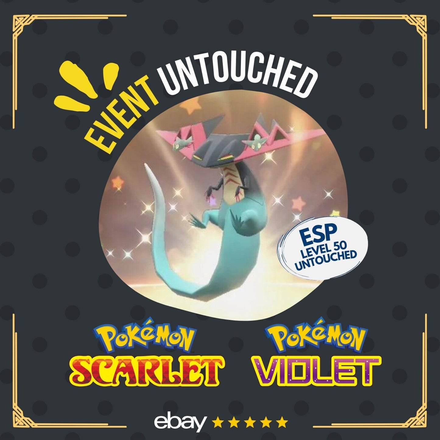 Dragapult Alex Gomez LA1CPHANT0M4CE Mistery Untouched IV Pokémon Scarlet Violet Non shiny Lv 50 by Shiny Living Dex | Shiny Living Dex