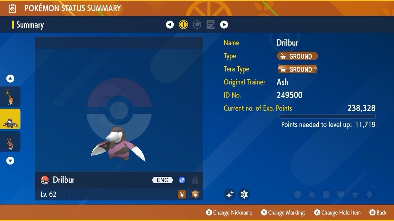 Drillbur Shiny Mass Outbreak August 25 Event Untouched IV Pokémon Scarlet Violet
