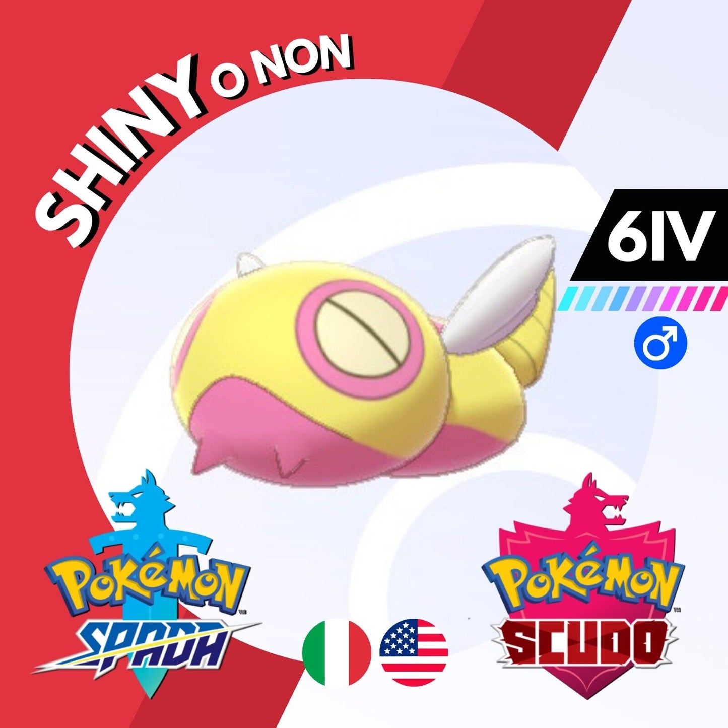Dunsparce Shiny o Non 6 IV Competitivo Legit Pokemon Spada Scudo Sword Shield