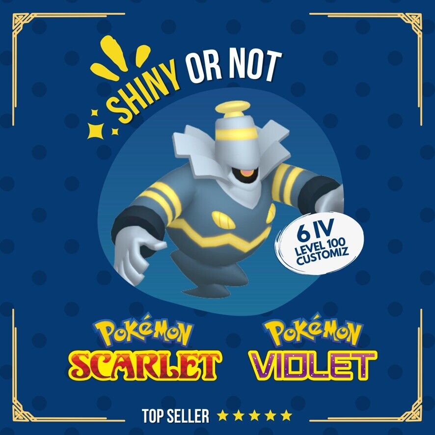 Dusknoir Shiny or Non ✨ 6 IV Competitive Customizable Pokémon Scarlet Violet by Shiny Living Dex | Shiny Living Dex