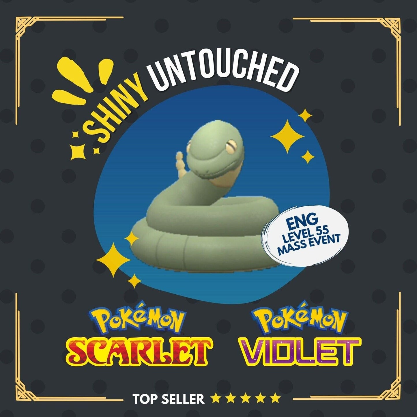 Ekans Shiny Event Mass Outbreaks Snakelike Untouched IV Pokémon Scarlet Violet