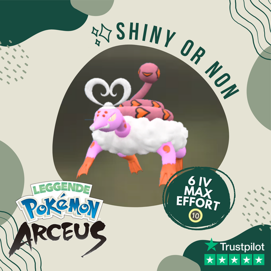 Enamorus Shiny or Non Legends Pokémon Arceus 6 IV Max Effort Alpha Leggende Custom