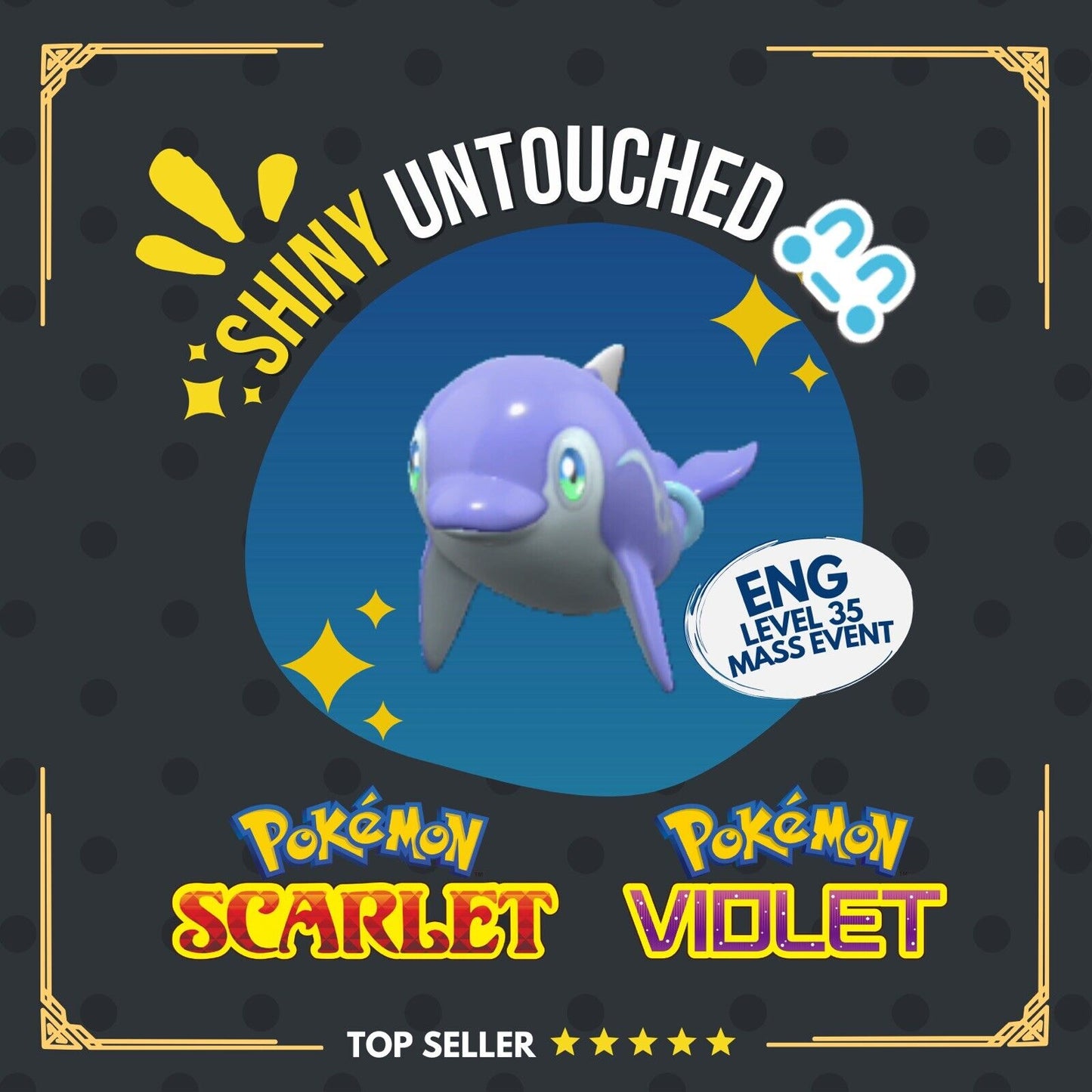 Finizen Shiny Event Kindly Mark Mass Outbreak Untouched Pokémon Scarlet Violet