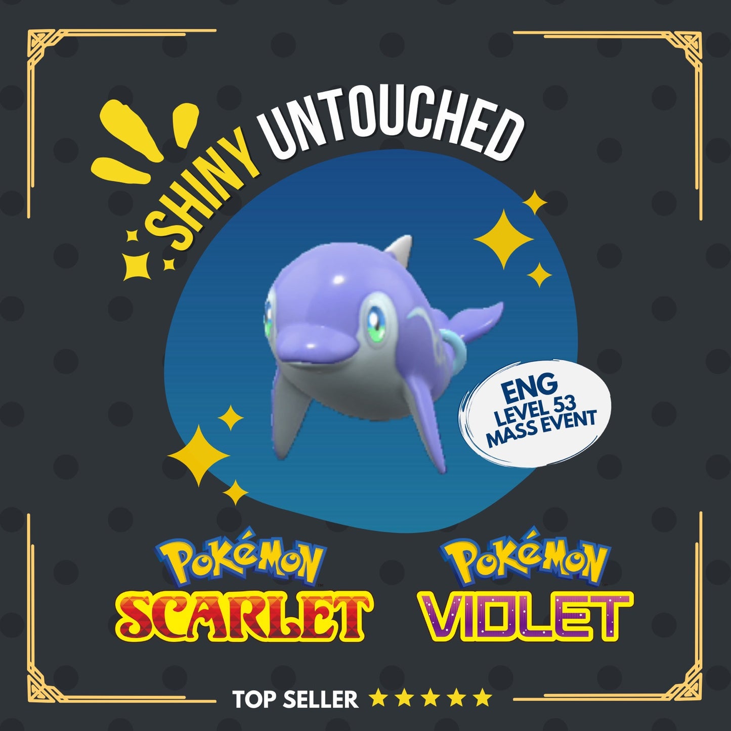 Finizen Shiny Event Mass Outbreaks February Untouched Pokémon Scarlet Violet