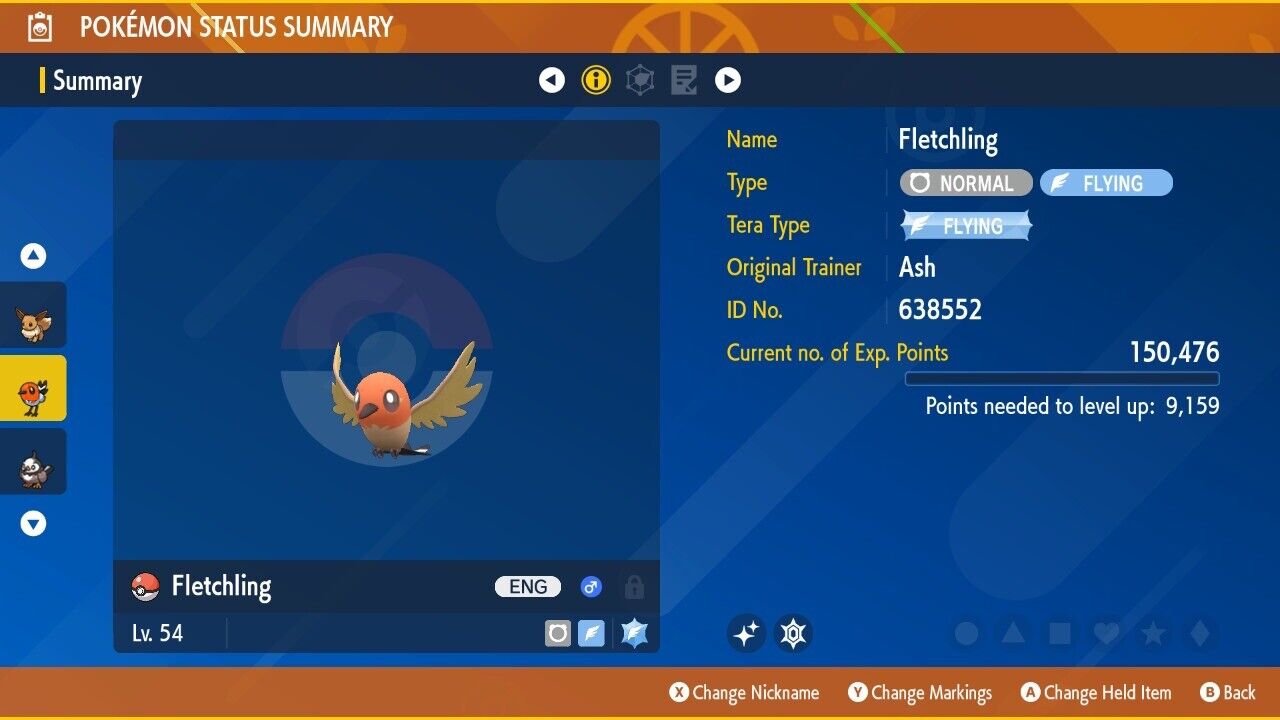 Fletchling Shiny Event Mass Outbreaks February Untouched Pokémon Scarlet Violet