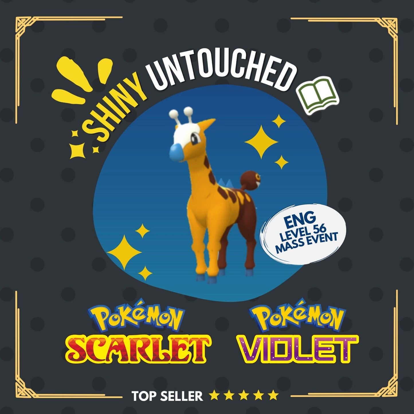 Girafarig Shiny Event Mass Outbreaks December Untouched Pokémon Scarlet Violet