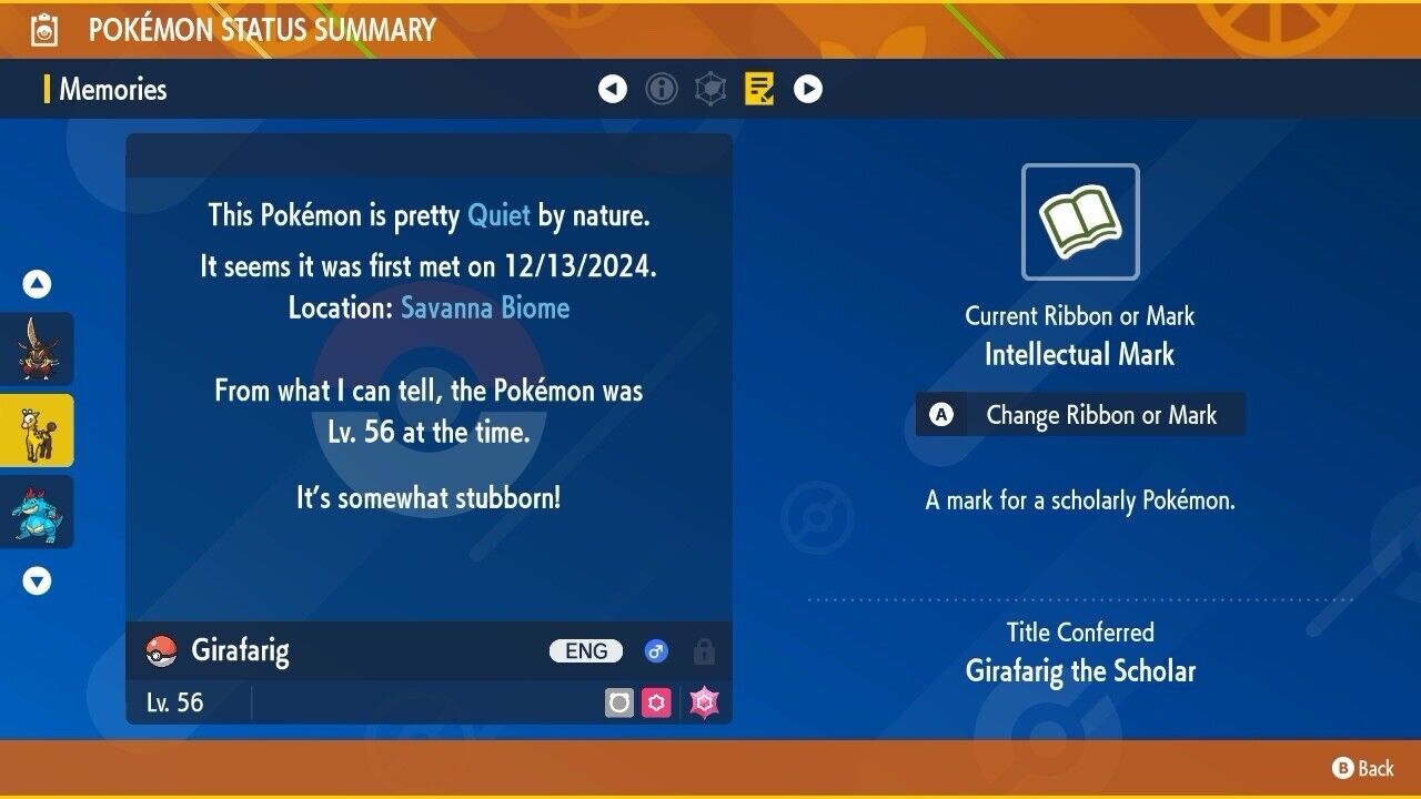 Girafarig Shiny Event Mass Outbreaks December Untouched Pokémon Scarlet Violet