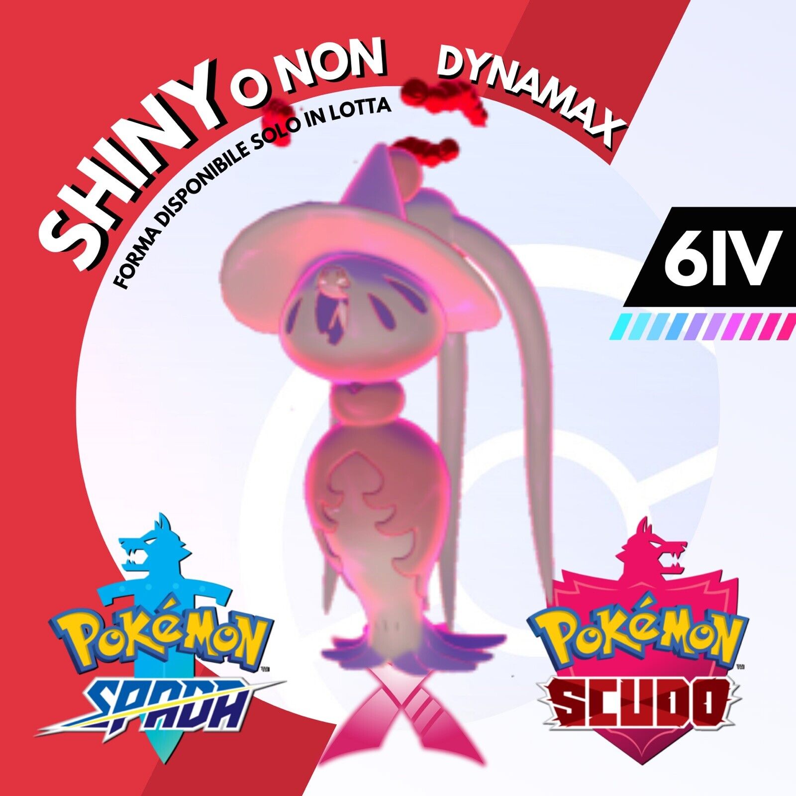 Hatterene Shiny O Non 6 IV Competitivo Legit Pokemon Spada Scudo Sword – Shiny Living Dex - Foto 5