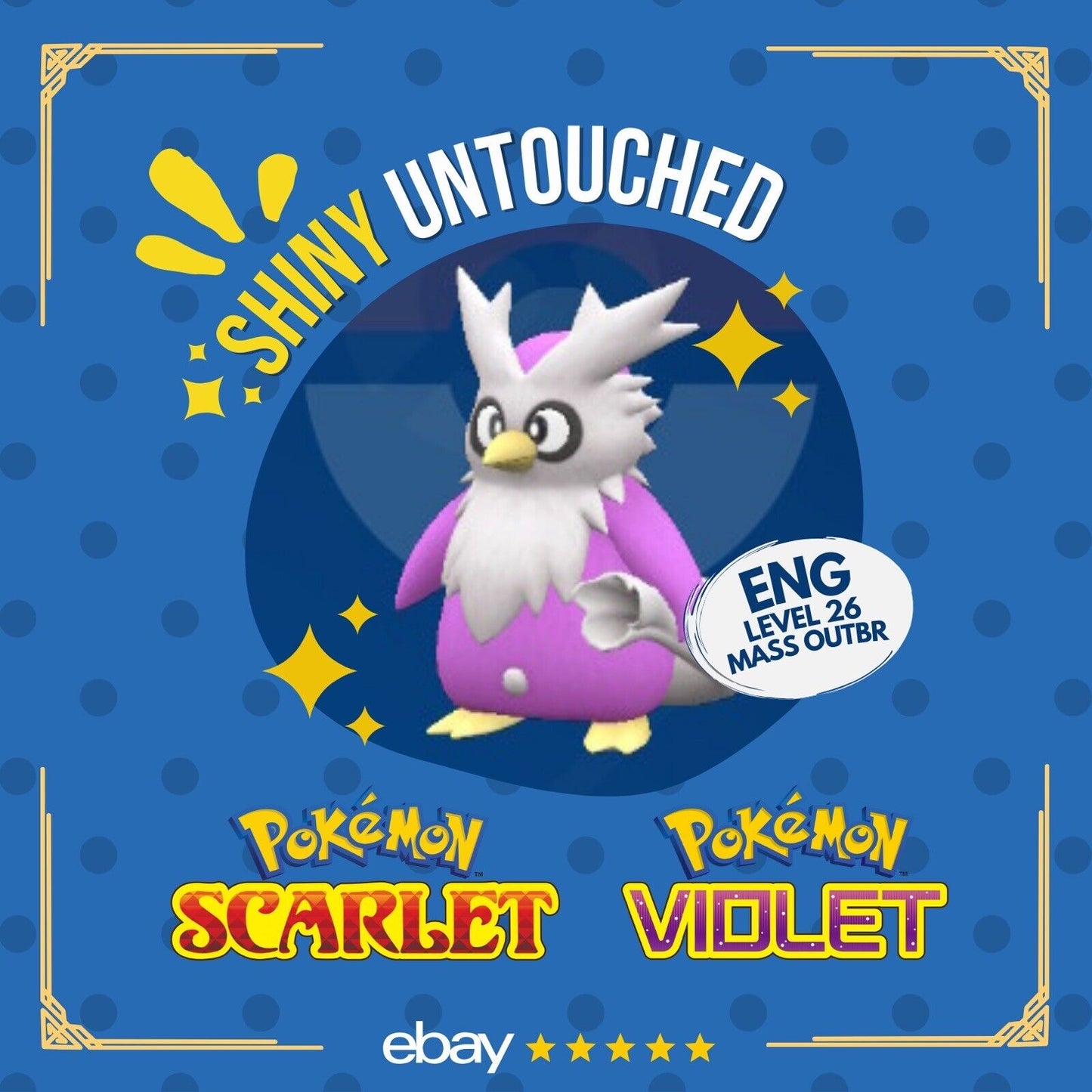 Iron Bundle Shiny Event Mass Outbreak December Untouched Pokémon Scarlet Violet Shiny by Shiny Living Dex | Shiny Living Dex