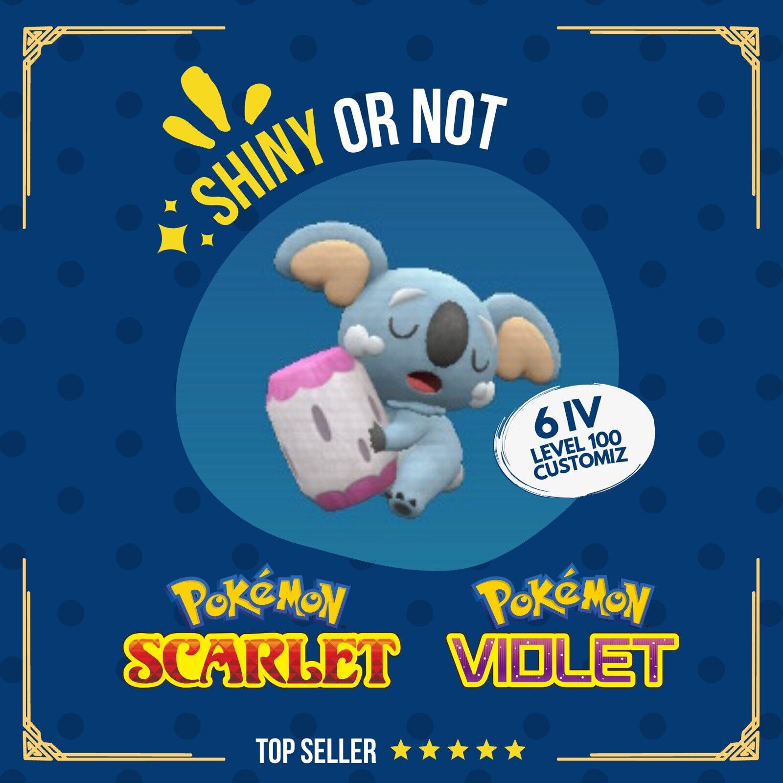 Shiny Komala – Pokémon GO – Polvere Di Stelle 80k – Codice Regione Libera Per Android/Apple
