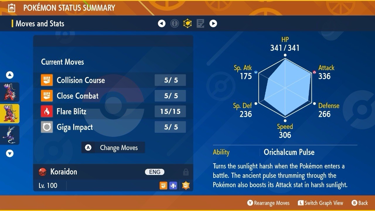 Koraidon Shiny Event 250926 Gamestop 2025 Untouched IV Pokémon Scarlet Violet