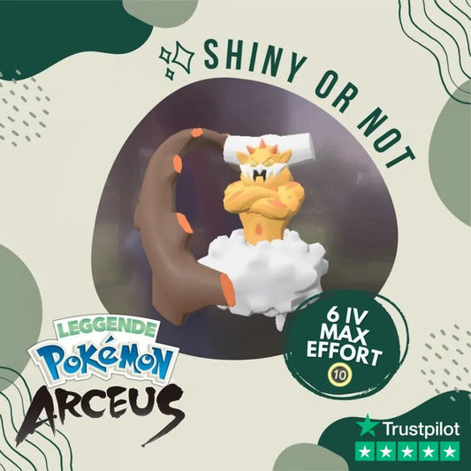 Landorus Incarnate Shiny ✨ Legends Pokémon Arceus 6 Iv Custom Ot Level Gender