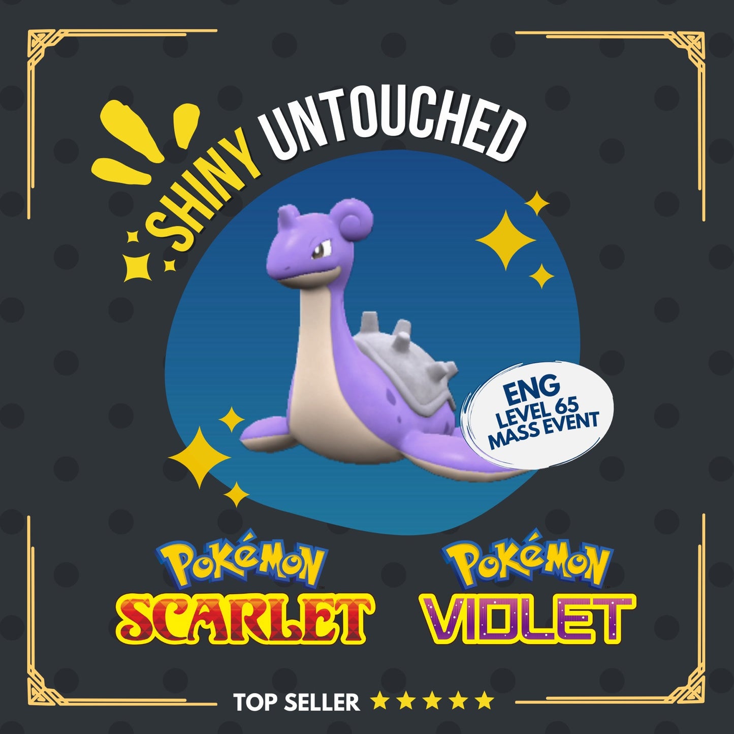 Lapras Shiny Event Mass Outbreaks February Untouched Pokémon Scarlet Violet