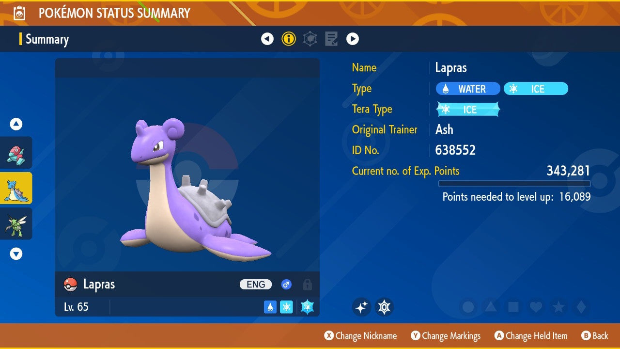 Lapras Shiny Event Mass Outbreaks February Untouched Pokémon Scarlet Violet