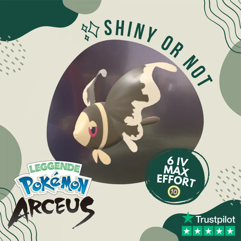 Lumineon Shiny ✨ Legends Pokémon Arceus 6 Iv Max Effort Custom Ot Level Gender