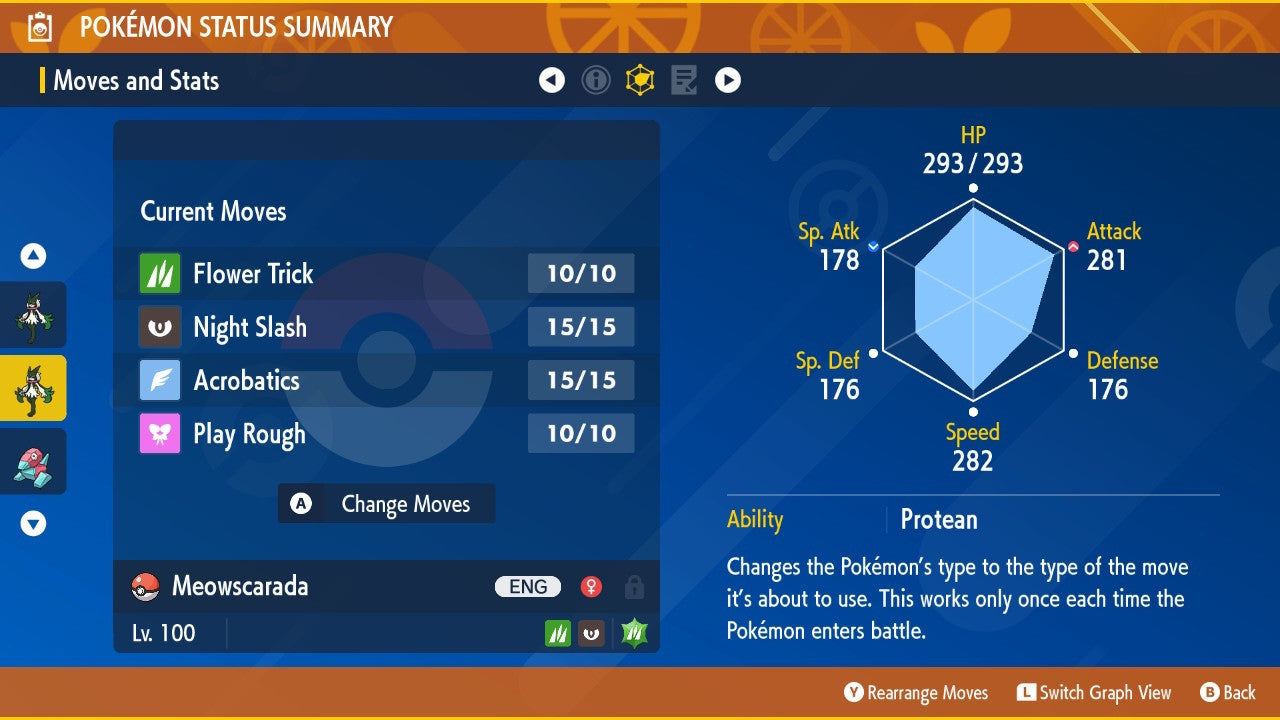 Meowscarada Unrivaled Tera Raid Event Mightiest Grass 6IV Pokémon Scarlet Violet