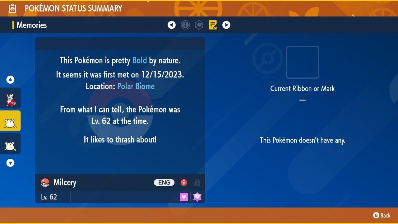 Milcery Shiny Event Mass Outbreak December Untouched IV Pokémon Scarlet Violet Shiny by Shiny Living Dex | Shiny Living Dex