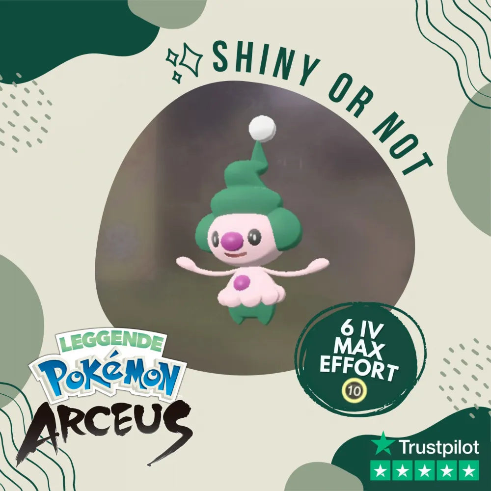 Mime Jr Shiny ✨ Legends Pokémon Arceus 6 Iv Max Effort Custom Ot Level Gender