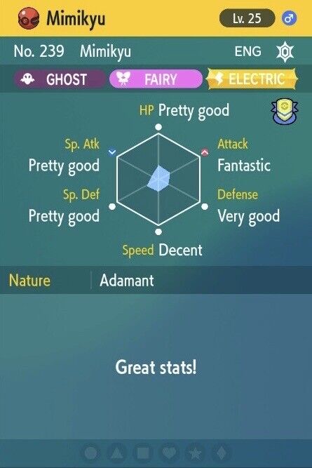 Mimikyu Trixie Event October 231006 Gamestop Untouched Pokémon Scarlet Violet Non Shiny Lv. 25 by Shiny Living Dex | Shiny Living Dex
