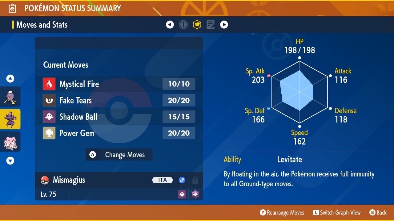 Mismagius Spotlight Tera Raid Event January 23 Untouched Pokémon Scarlet Violet Non Shiny Lv. 75 by Shiny Living Dex | Shiny Living Dex