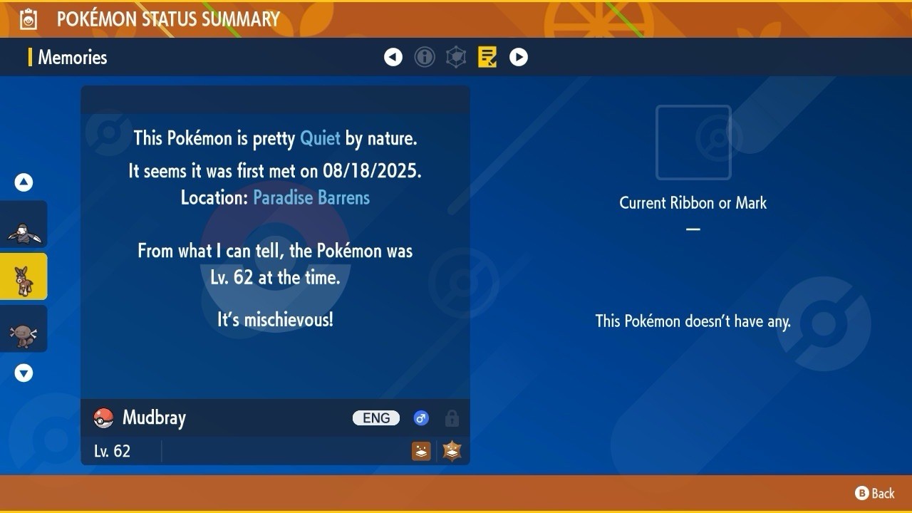 Mudbray Shiny Mass Outbreak August 25 Event Untouched IV Pokémon Scarlet Violet