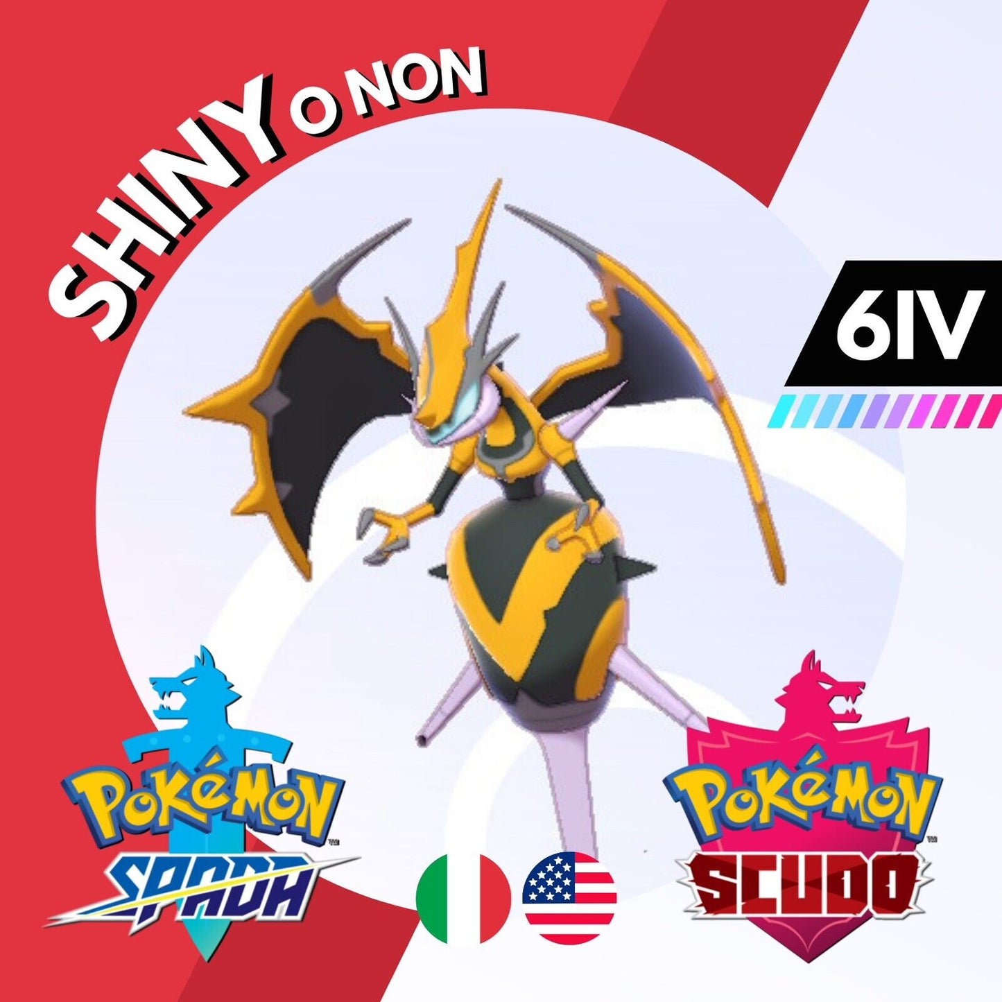 Naganadel Shiny o Non 6 IV Competitivo Legit Pokemon Spada Scudo Sword Shield