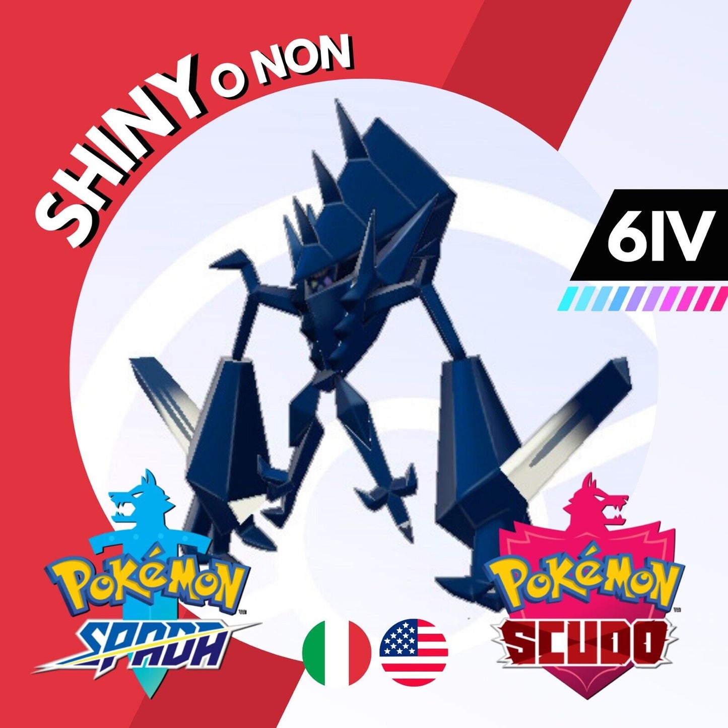 Necrozma Shiny o Non 6 IV Competitivo Legit Pokemon Spada Scudo Sword Shield