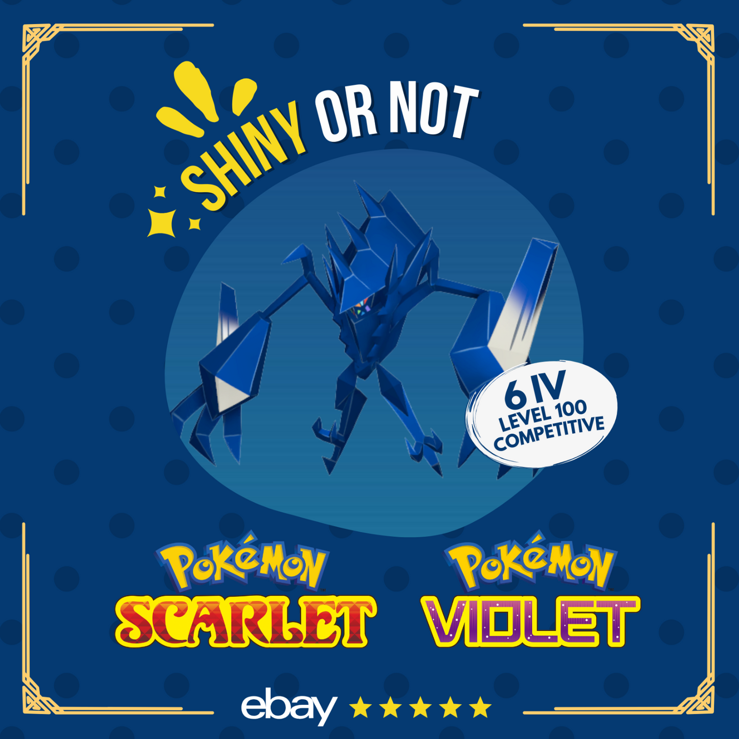Necrozma Shiny or Non ✨ 6 IV Competitive Customizable Pokémon Scarlet Violet by Shiny Living Dex | Shiny Living Dex